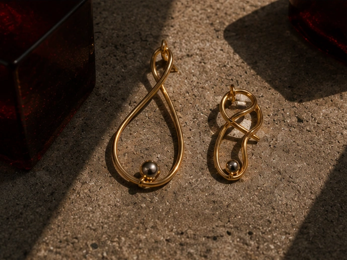 Boucles d'oreilles La Orée — Maison Moka